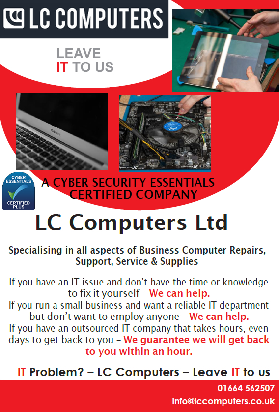 LC Computers - Call 01664 562507 LC Computers, Bourne