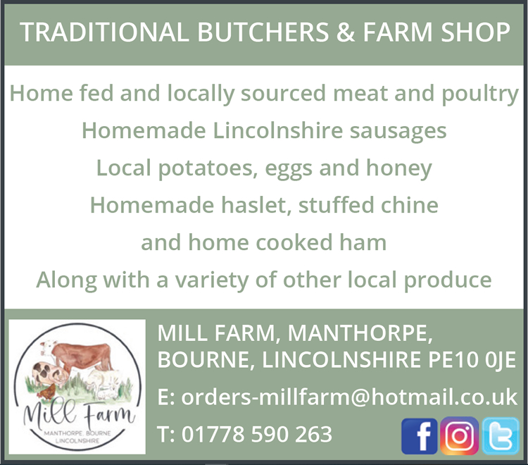 Mill Farm Traditional Butchers and Farm Shop, Manthorpe, Bourne