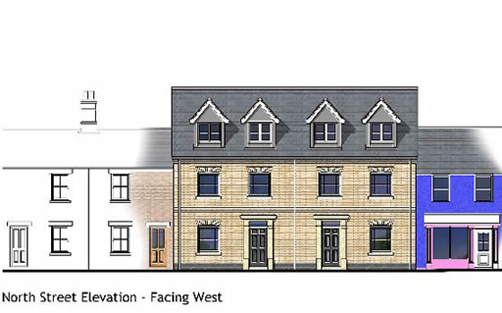 Plans for new North Street apartments